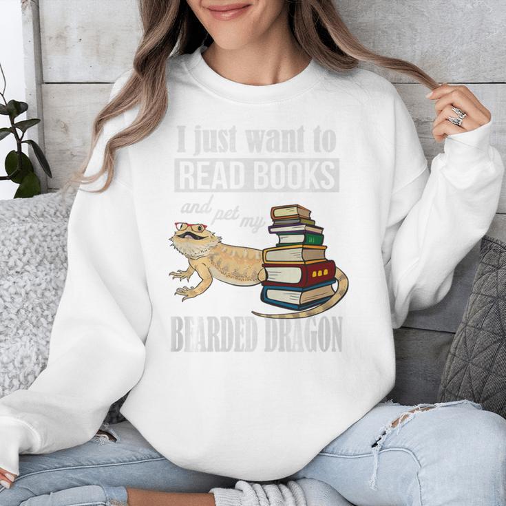 Tiny Dinosaur Read Books & Pet My Bearded Dragon Lover Premium Tri-Blend Unisex Sweatshirt Tiny Dinosaur Read Books & Pet My Bearded Dragon Lover Premium Tri-Blend Unisex Sweatshirt