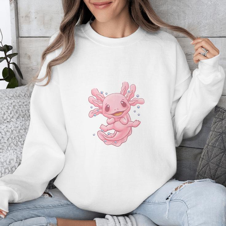 I Tried People I Prefer Axolotl Salamander Introvert Unisex Sweatshirt