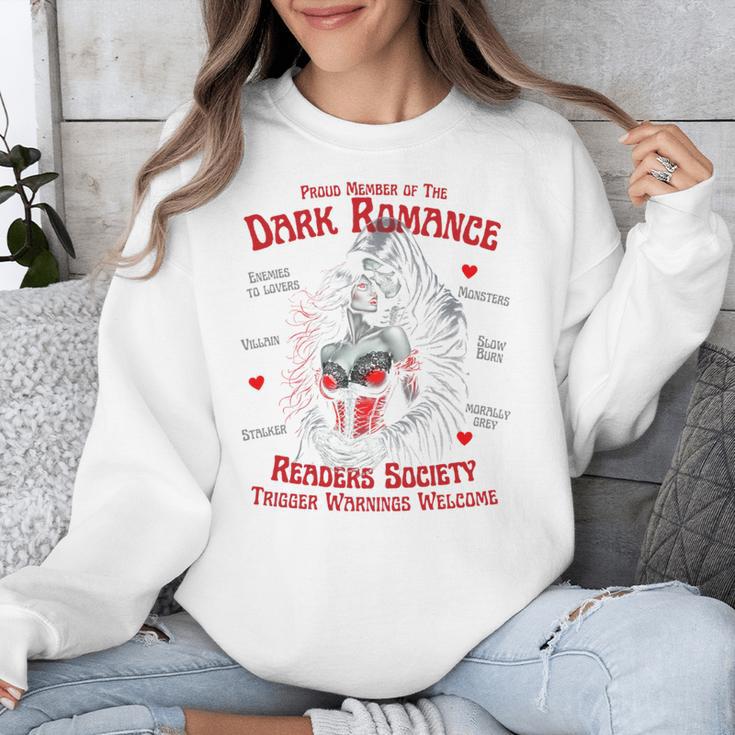 Trigger Warning Book Lover Dark Romance Smut Reader Unisex Sweatshirt Trigger Warning Book Lover Dark Romance Smut Reader Unisex Sweatshirt