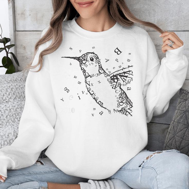 Tucson Festival Of Books TFOB 2010 Hummingbird Mascot Unisex Sweatshirt