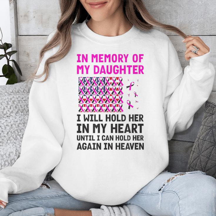 USA Flag With Pink And Black Ribbon In Memory Of My Daughter For Women Men Unisex Sweatshirt USA Flag With Pink And Black Ribbon In Memory Of My Daughter For Women Men Unisex Sweatshirt