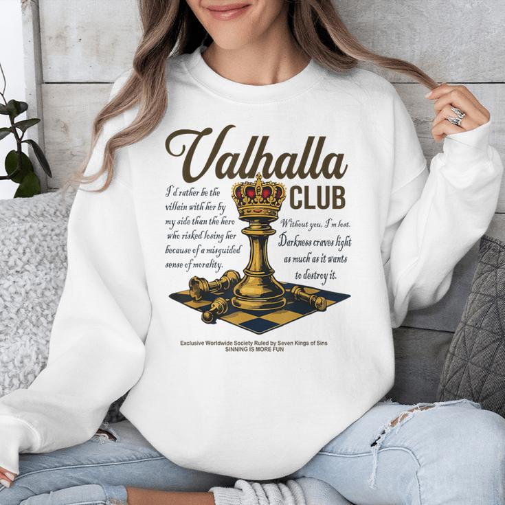 Valhalla Club Vintage Twisted Kings Sin Ana Book Love Alex Unisex Sweatshirt Valhalla Club Vintage Twisted Kings Sin Ana Book Love Alex Unisex Sweatshirt