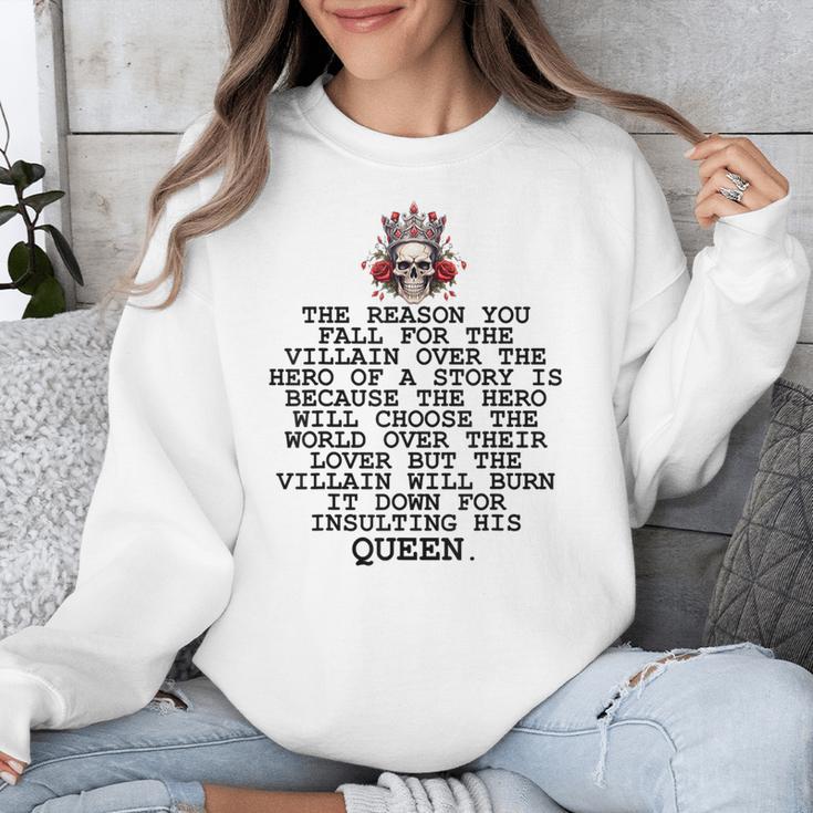 In My Villain Era Dark Romance Smutty Books Lovers Smut Book Unisex Sweatshirt In My Villain Era Dark Romance Smutty Books Lovers Smut Book Unisex Sweatshirt