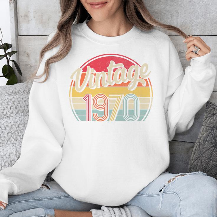 Vintage 1970 Retro Style 70's Born Nostalgia Vibe Birthday Premium Tri-Blend Unisex Sweatshirt Vintage 1970 Retro Style 70's Born Nostalgia Vibe Birthday Premium Tri-Blend Unisex Sweatshirt