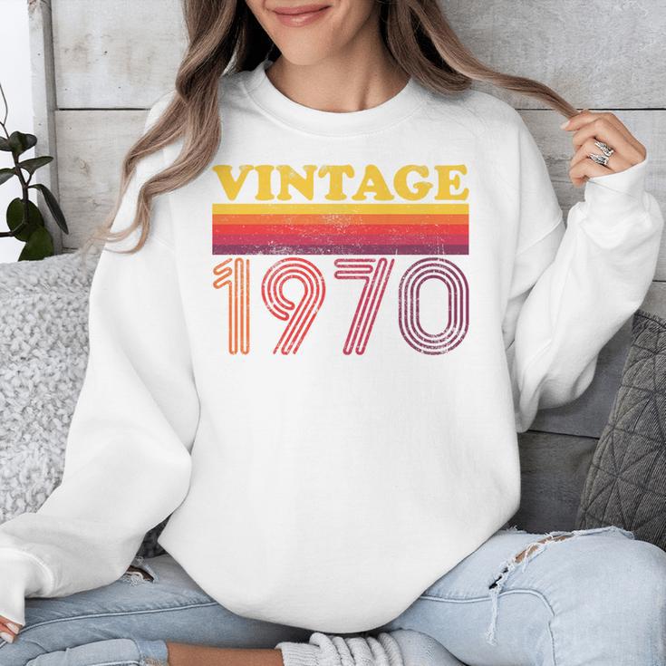 Vintage 1970 Retro Style 70's Born Nostalgia Vibes Birthday Premium Tri-Blend Unisex Sweatshirt Vintage 1970 Retro Style 70's Born Nostalgia Vibes Birthday Premium Tri-Blend Unisex Sweatshirt