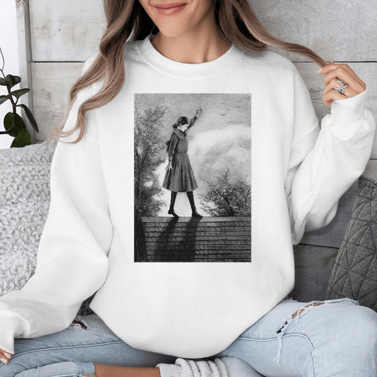 Vintage Anne Of Green Gables -Roof Scene From Book Premium Tri-Blend T-Shirt Unisex Sweatshirt Vintage Anne Of Green Gables -Roof Scene From Book Premium Tri-Blend T-Shirt Unisex Sweatshirt
