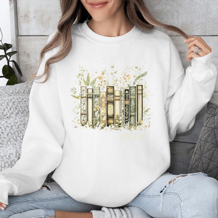 Vintage Floral Bookshelf I Have No Shelf Control Book Lovers Unisex Sweatshirt Vintage Floral Bookshelf I Have No Shelf Control Book Lovers Unisex Sweatshirt