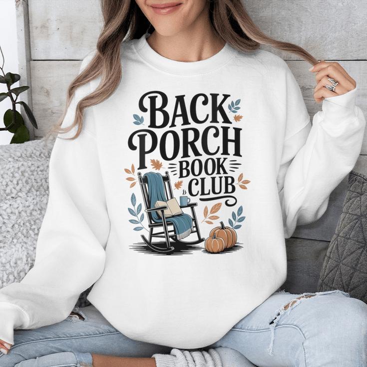 Vintage Reader Author Country Aesthetic Back Porch Book Club Unisex Sweatshirt Vintage Reader Author Country Aesthetic Back Porch Book Club Unisex Sweatshirt