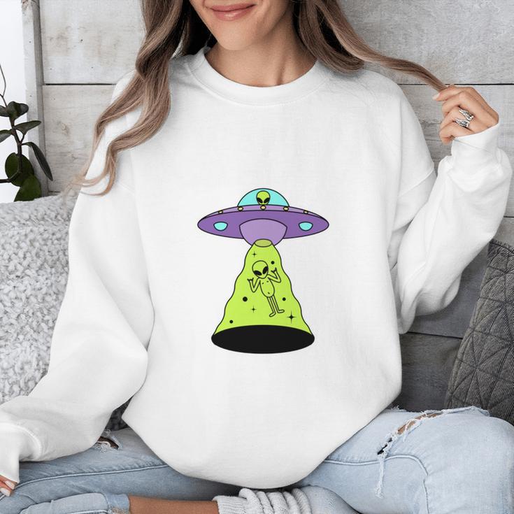 I Wanna Go Home Introvert UFO UAP Flying Saucer Trippy Alien Unisex Sweatshirt I Wanna Go Home Introvert UFO UAP Flying Saucer Trippy Alien Unisex Sweatshirt