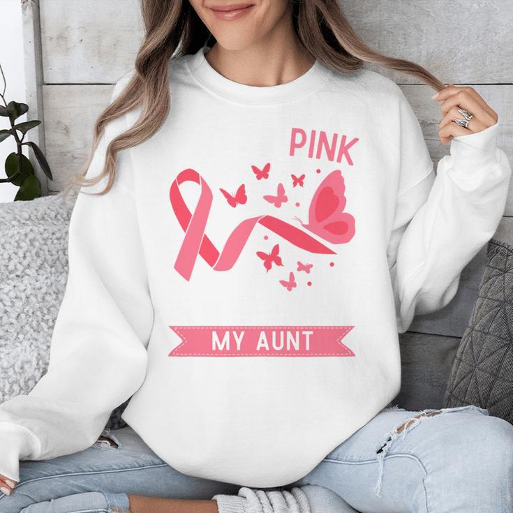 I Wear Pink In Memory Of My Aunt Unisex Sweatshirt