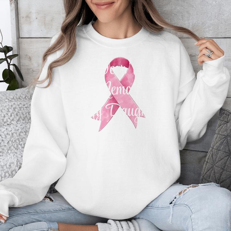 I Wear Pink In Memory Of My Daughter Breast Cancer Awareness Unisex Sweatshirt I Wear Pink In Memory Of My Daughter Breast Cancer Awareness Unisex Sweatshirt