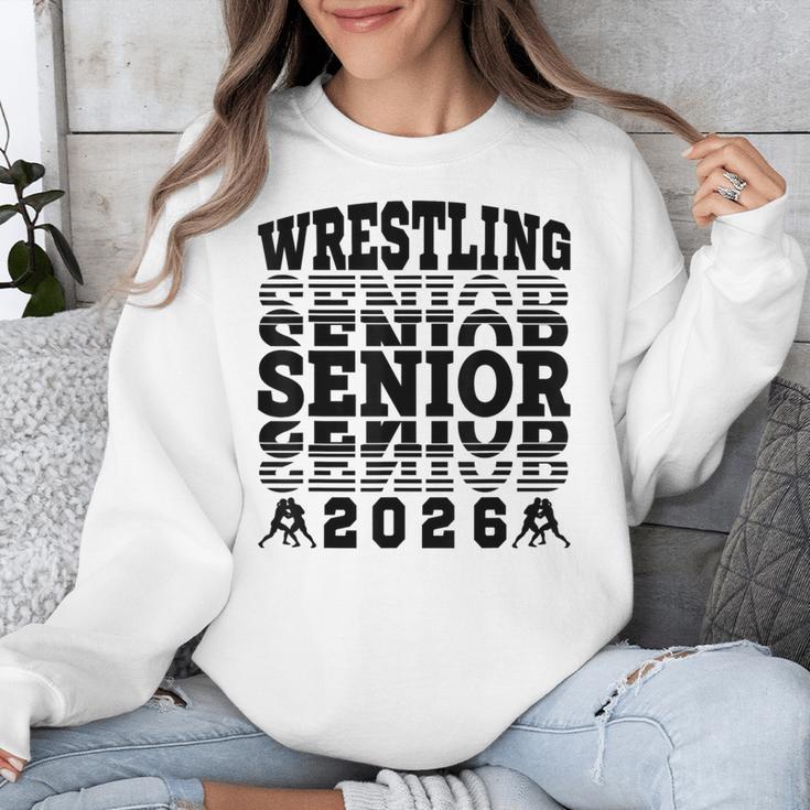 Wrestling Senior 2026 Graduation Unisex Sweatshirt