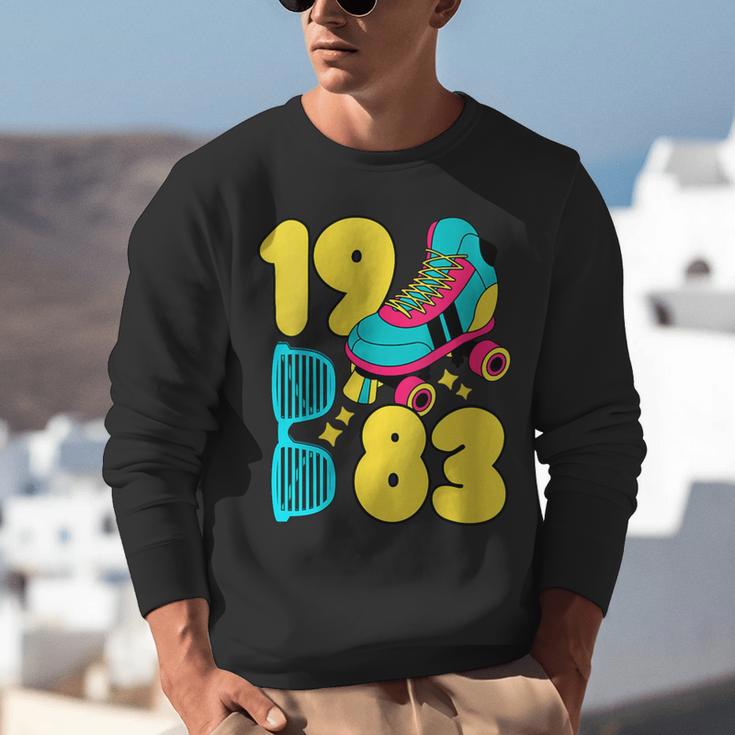 1983 Retro Raised In The 80s Old School Nostalgia Vibes Unisex Sweatshirt