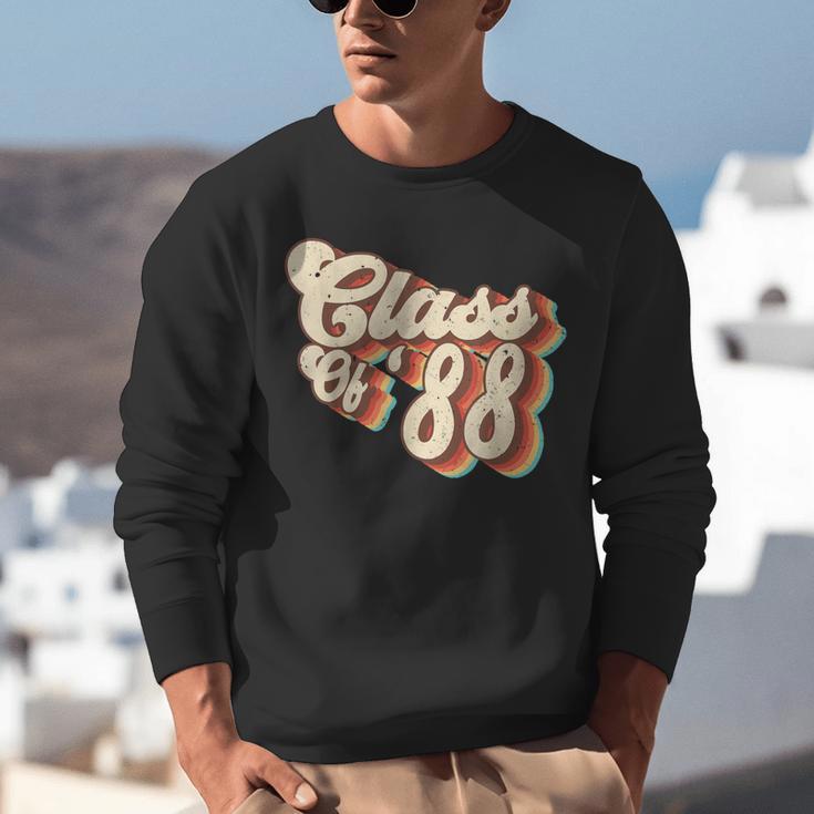 1988 Class Reunion Retro Class Of 88 High School Graduation Unisex Sweatshirt