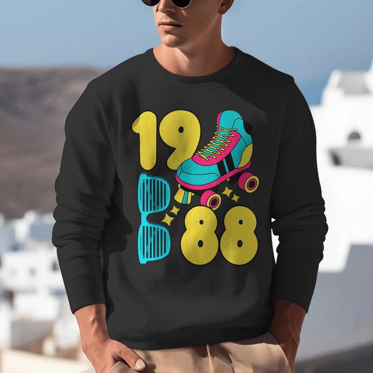 1988 Retro Raised In The 80s Old School Nostalgia Vibes Unisex Sweatshirt
