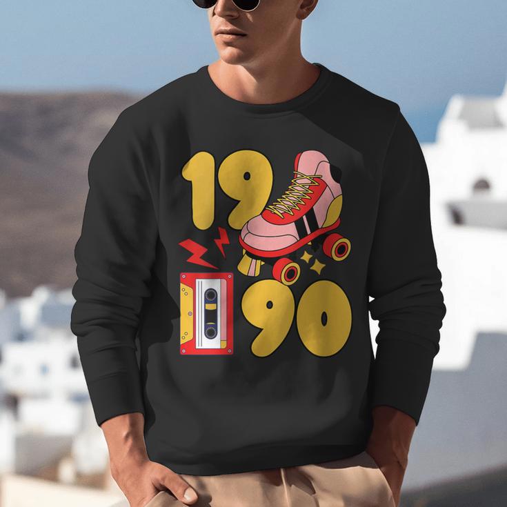 1990 Retro Raised On 90s Music Old School Nostalgia Punk Unisex Sweatshirt 1990 Retro Raised On 90s Music Old School Nostalgia Punk Unisex Sweatshirt