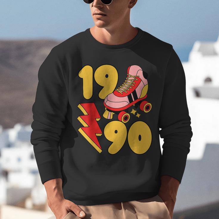 1990 Retro Roller Skate Vintage 90s Nostalgia Collector Unisex Sweatshirt 1990 Retro Roller Skate Vintage 90s Nostalgia Collector Unisex Sweatshirt