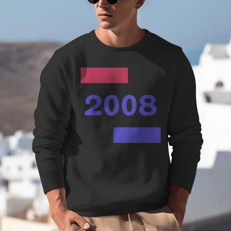2008 Year Bold Statement Timeless Memory Birthday Unisex Sweatshirt