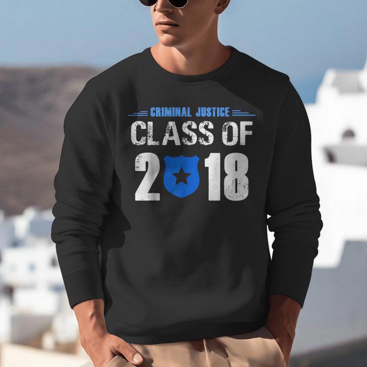 2018 Criminal Justice Graduation Shirt Criminal Justice Unisex Sweatshirt