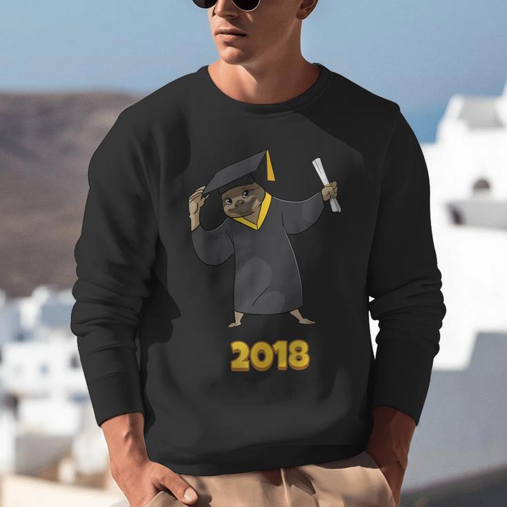 2018 Graduation Shirts Sloth Lovers For Women Teens Unisex Sweatshirt