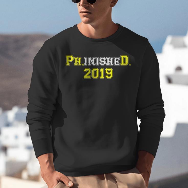 2019 PhinisheD Graduation Ph D College Phinished Unisex Sweatshirt