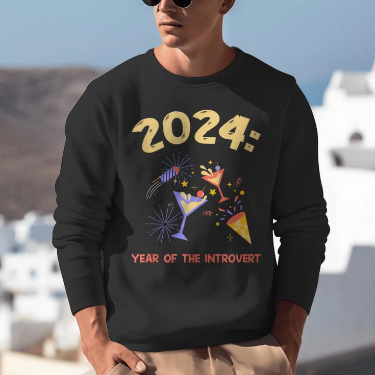 2024 Year Of The Introvert New Year Adventures Unisex Sweatshirt 2024 Year Of The Introvert New Year Adventures Unisex Sweatshirt