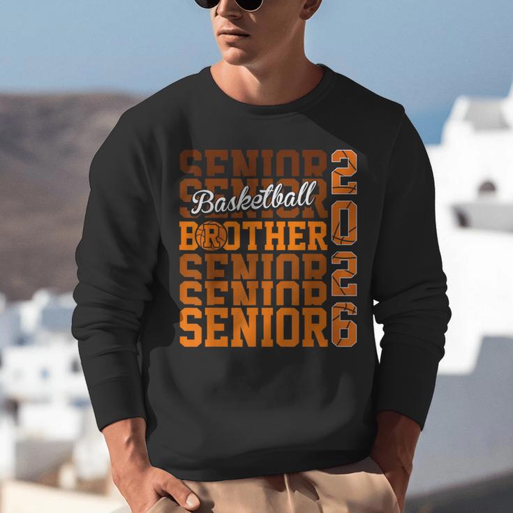 2026 Basketball Senior Brother Graduation Matching Family Unisex Sweatshirt
