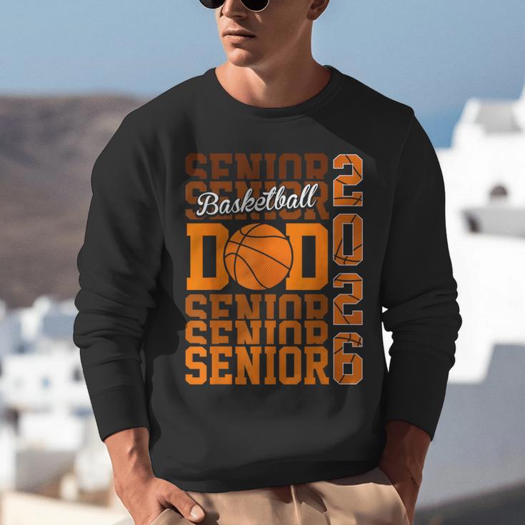2026 Basketball Senior Dad Graduation Matching Family Unisex Sweatshirt