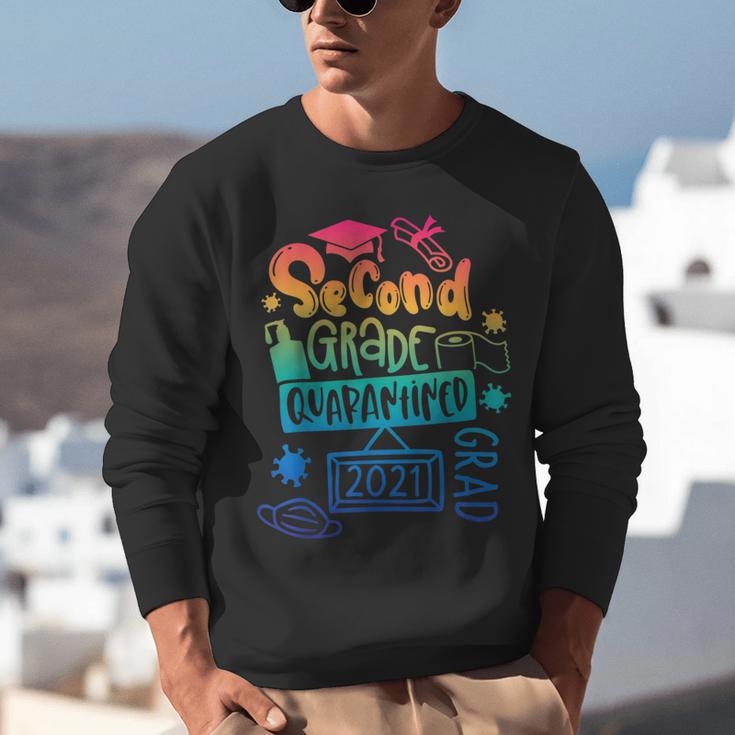 2nd Grade 2021 Graduate Quarantine Second Grade Graduation Unisex Sweatshirt