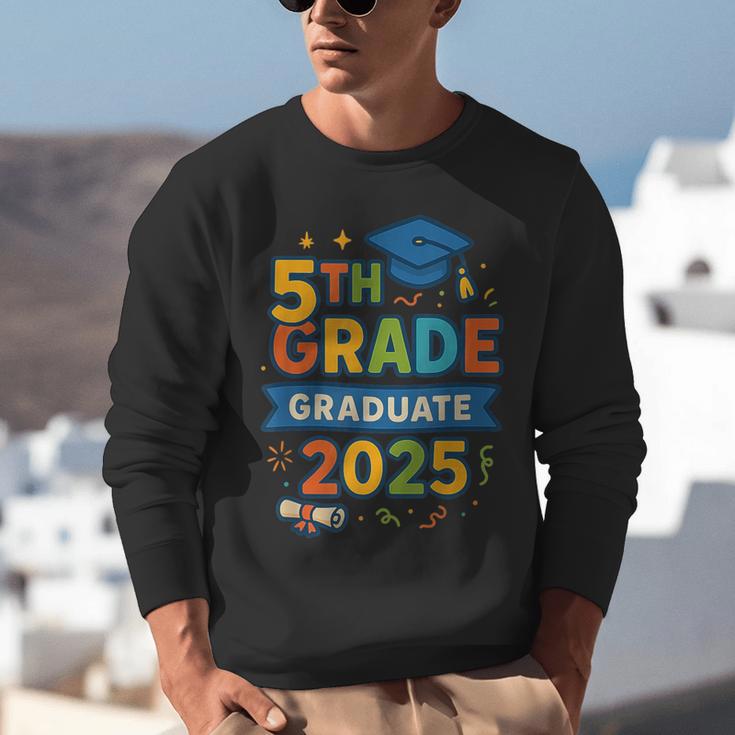 5th Grade Graduation 2025 Graphic – Class Of 2025 Theme Unisex Sweatshirt