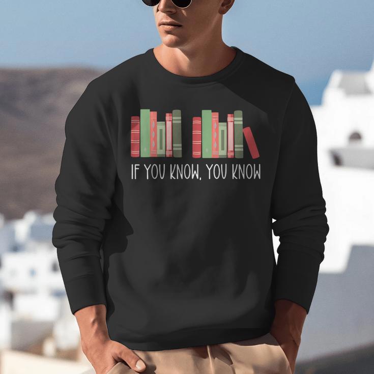 6 7 If You Know You Know Book Lover Six Seven Meme Unisex Sweatshirt
