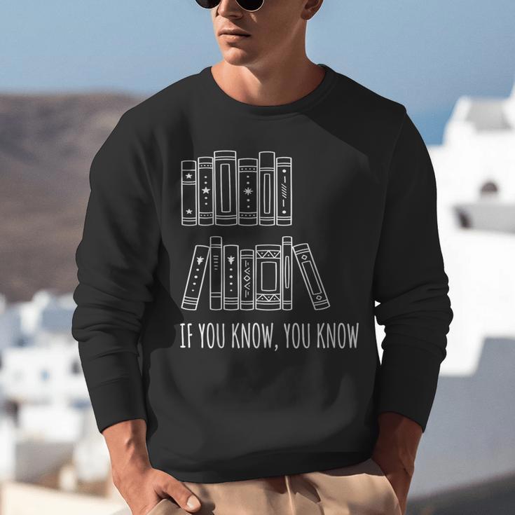 6 7 If You Know You Know Books Six Seven Meme Unisex Sweatshirt