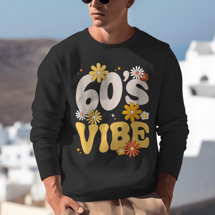 60's Vibe Vintage Nostalgia Mixtape Era 1960s Party Groovy Unisex Sweatshirt