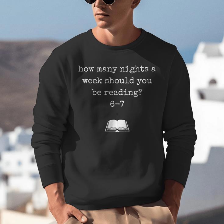 67 Meme Book Lover & Reading Humor Bookworms Slang Unisex Sweatshirt