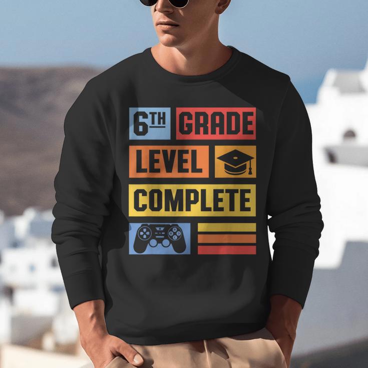 6th Grade Level Complete Shirt Graduation Last Day Of School Unisex Sweatshirt