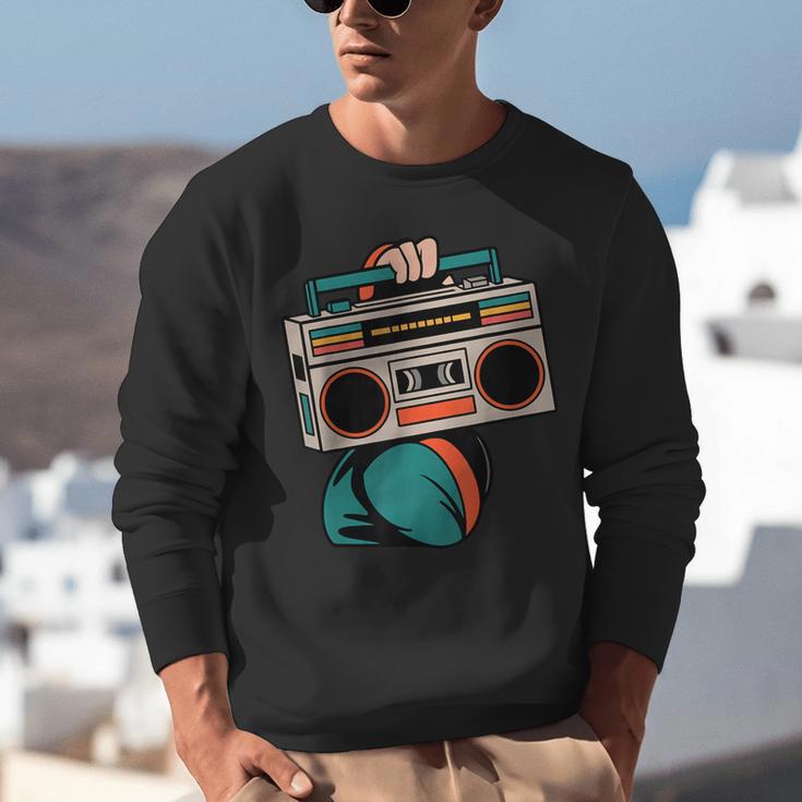 80s 90s Retro Party Costume Nostalgia Boombox Music Hip Hop Unisex Sweatshirt 80s 90s Retro Party Costume Nostalgia Boombox Music Hip Hop Unisex Sweatshirt