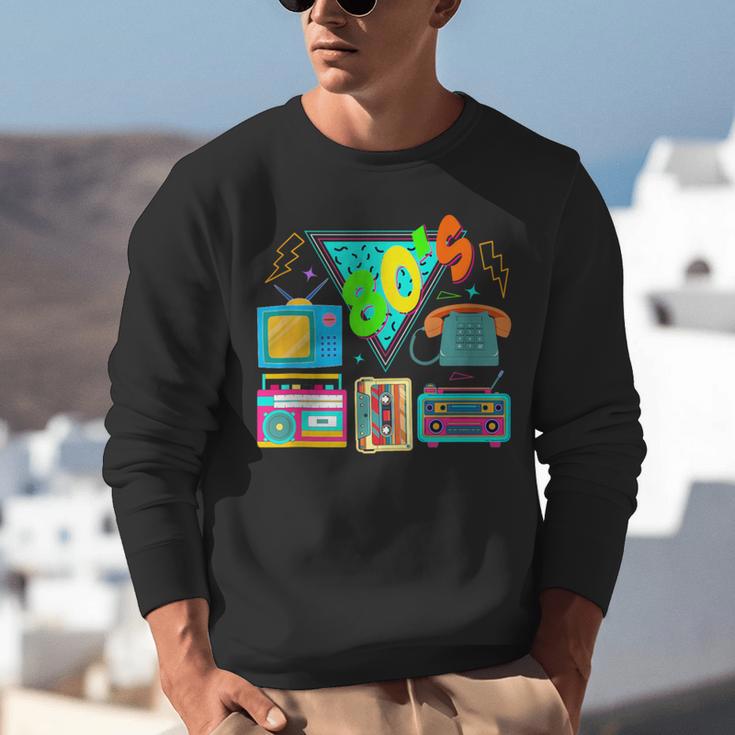 80's Vintage Cassette Tape Nostalgia Mixtape Era 1980s Retro Unisex Sweatshirt