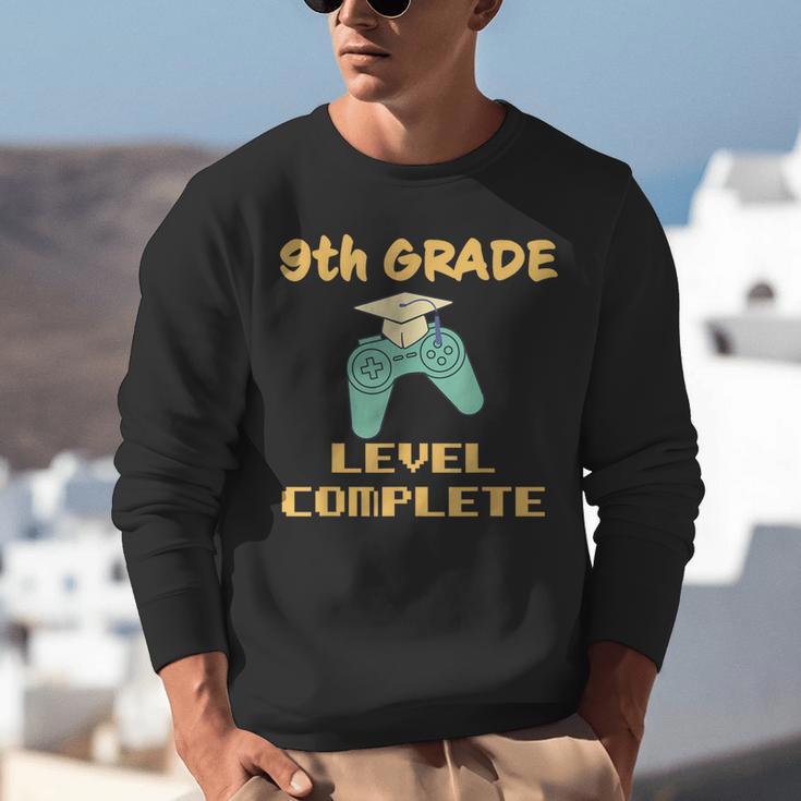9th Grade Graduate Boys Girls Gamer Ninth Grade Graduation Unisex Sweatshirt