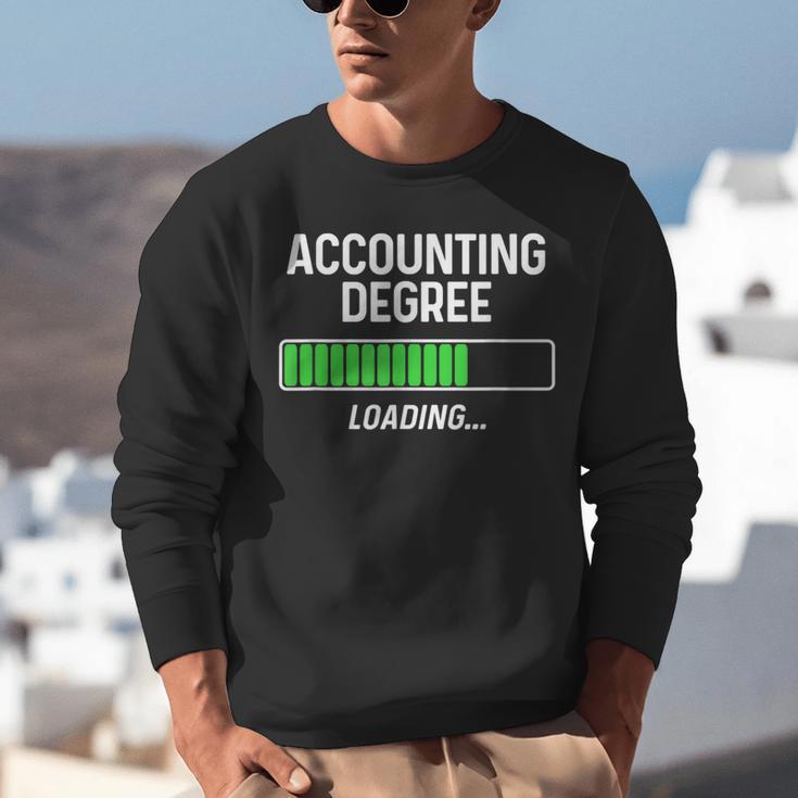 Accounting Degree Loading Shirt Graduation Student Unisex Sweatshirt