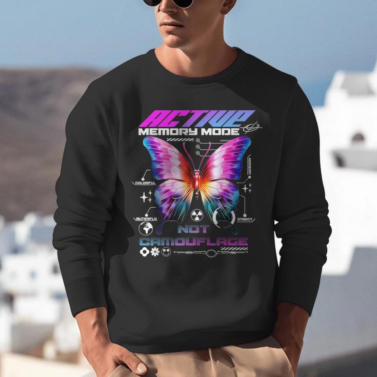 Active Memory Butterfly Unisex Sweatshirt