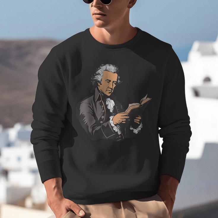 Alexander Hamilton Reading A Book Unisex Sweatshirt Alexander Hamilton Reading A Book Unisex Sweatshirt