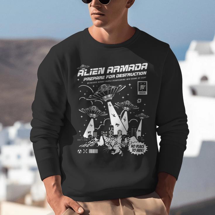 Alien Abduction UFO Lovers Comic Book Style Shirt Unisex Sweatshirt Alien Abduction UFO Lovers Comic Book Style Shirt Unisex Sweatshirt
