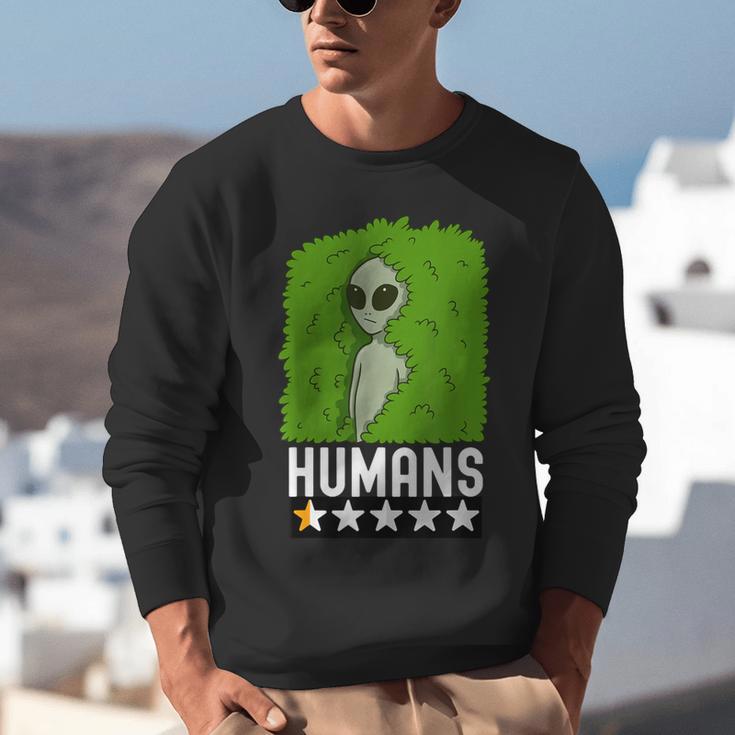 Alien Avoids Humans Sarcastic Introvert Humor Unisex Sweatshirt Alien Avoids Humans Sarcastic Introvert Humor Unisex Sweatshirt