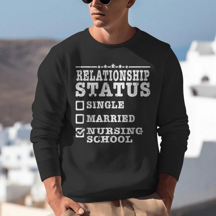 Anti Valentines Day Nursing School Nurse Graduation Shirt Unisex Sweatshirt