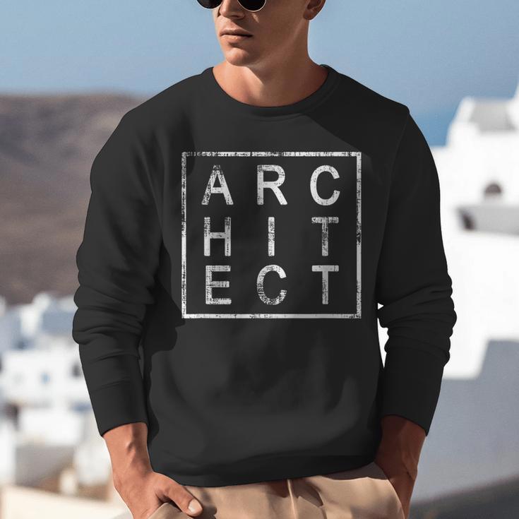 Architect Graduation Men & Women Architects Square Unisex Sweatshirt