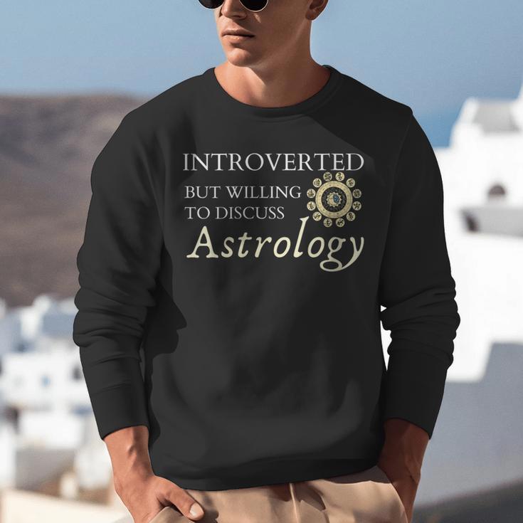 Astrology Quote For Introvert Astrologists Spirituality Unisex Sweatshirt