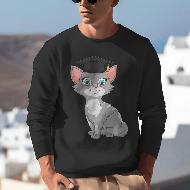 Bachelor Master Cats Graduation 2026 Graduate Unisex Sweatshirt