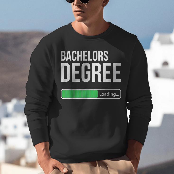 Bachelors Degree Loading College Student Graduation Unisex Sweatshirt