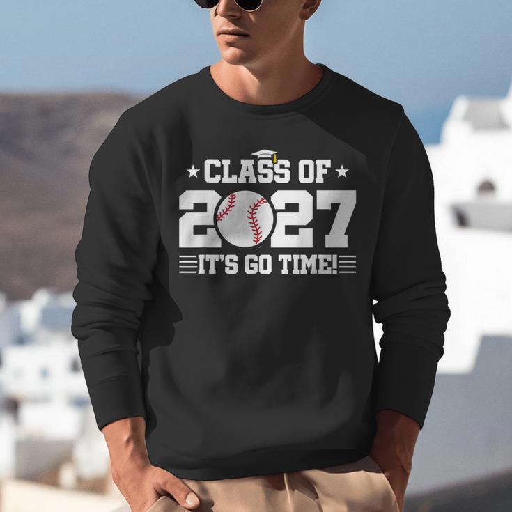 Back To School 2027 Baseball 2027 Graduation Class Of 2027 Unisex Sweatshirt