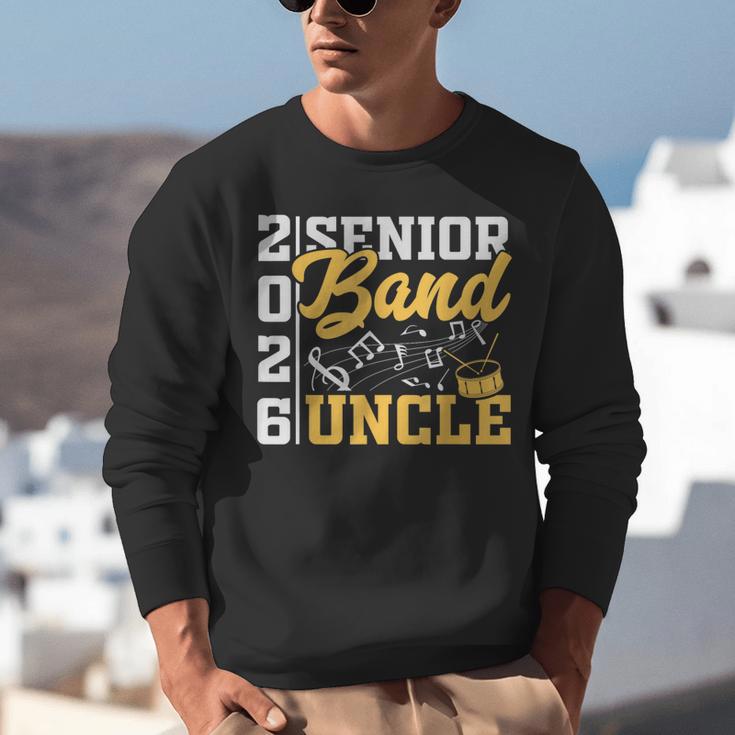 Band Senior Uncle Class Of 2026 Graduation Graduate Unisex Sweatshirt